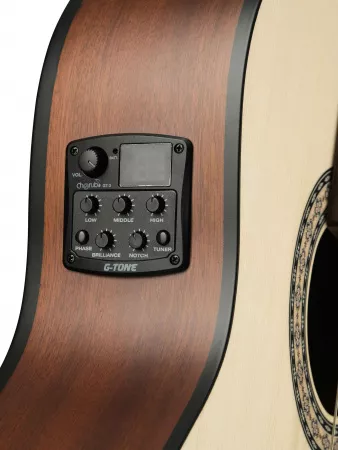 LAG1C Классическая гитара со звукоснимателем, MIG Guitars, LAG1C-SA24