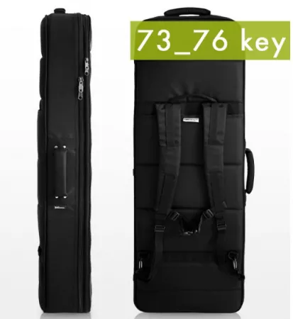 BM1088 Keyboard_73-77 PRO Полужёсткий чехол для синтезатора, клавишных, чёрный, BAG&music