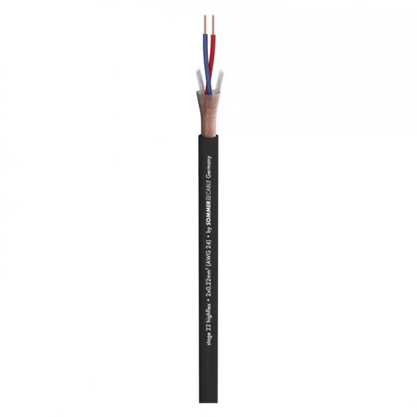 SC-Stage 22 Highflex Кабель микрофонный, 200м, Sommer Cable, 200-0001-200  рис.2 