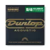 Комплект струн для акустической гитары, фосф.бронза, Extra Light, 10-48, Dunlop, DAP1048