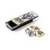 White Fang Медиаторы в коробочке, 6шт, толщина 1,0мм, Dunlop, PH122T1.0
