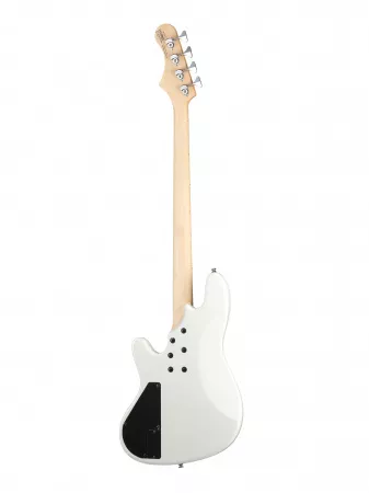 Elrick NJS Series Бас-гитара, белая, с чехлом, Cort, NJS4-WHT