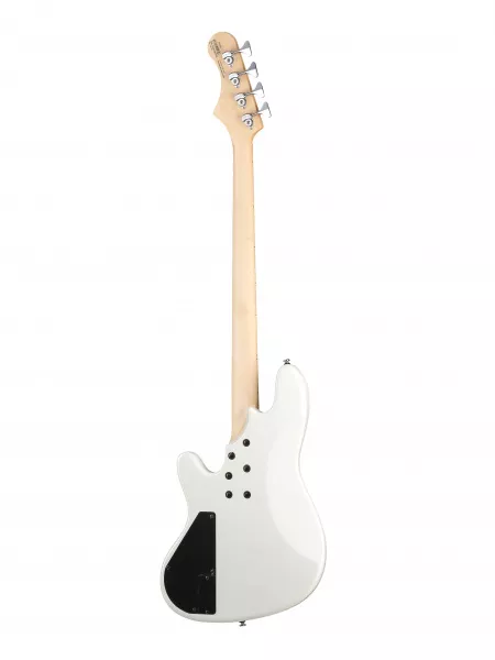 Elrick NJS Series Бас-гитара, белая, с чехлом, Cort, NJS4-WHT  рис.2 