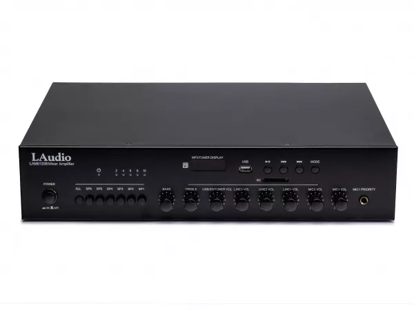 Усилитель мощности трансляционный, 120Вт, LAudio, LAM6120B  рис.2 