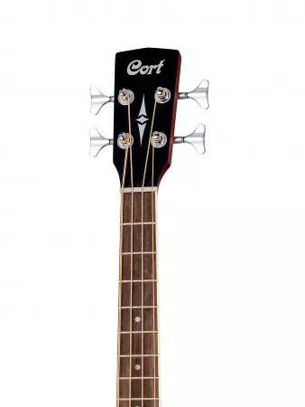 Acoustic Bass Series Электро-акустическая бас-гитара, с чехлом, Cort, AB590MF-WBAG-OP