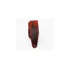 Leather 21 Ремень для гитары, кожаный, огонь, Fidel, FL60023L21L