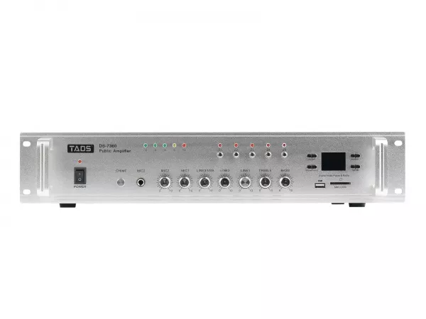Усилитель мощности трансляционный, 360Вт, TADS, DS-7360  рис.2 