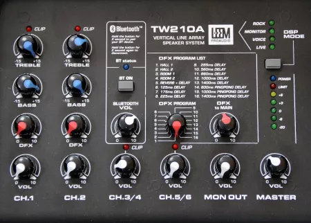 TW210A Акустическая система и сабвуфер, 450Вт, Leem