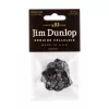 Genuine Celluloid Медиаторы, 12шт, средние, черный перламутр, Dunlop, 483P02MD