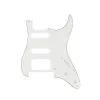 Пикгард для гитары Fender Stratocaster HSS, 3 слоя, белая, Musiclily, MX1380AW