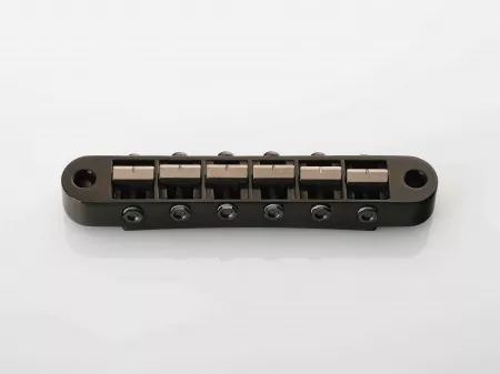 Бридж (струнодержатель), черный, Gotoh, Ti103B-B