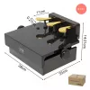 Подставка-удлинитель педалей пианино для детей, коричневая, Rin, LB-P3RW