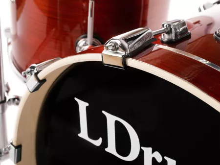 Барабанная установка, красная, LDrums, 5001012