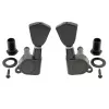Колки для гитары 3+3, черные, Musiclily, MX1345BK-3MX1346BK-3