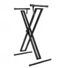 Стойка для клавишных инструментов, двойная XX, Foix, *Q-2XC-2
