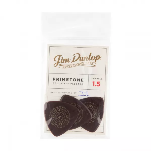 Primetone Медиаторы 3шт, толщина 1,5мм, треугольник, Dunlop, 513P1.5  рис.2 