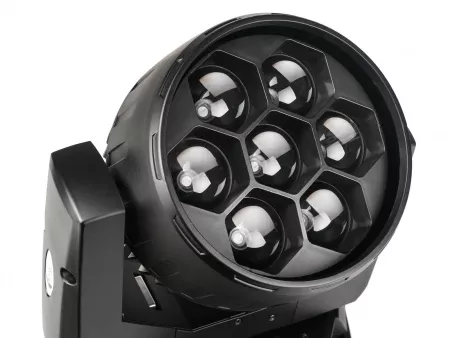 Вращающаяся голова Wash, RGBW, LED 7х40Вт, LFocus, BR-740P