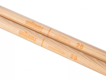 Classic Series 2B Барабанные палочки, орех гикори, Williams, DS-WCL-2B