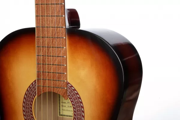 ML-A1-SB Акустическая гитара, глянцевая, санберст, MiLena-Music