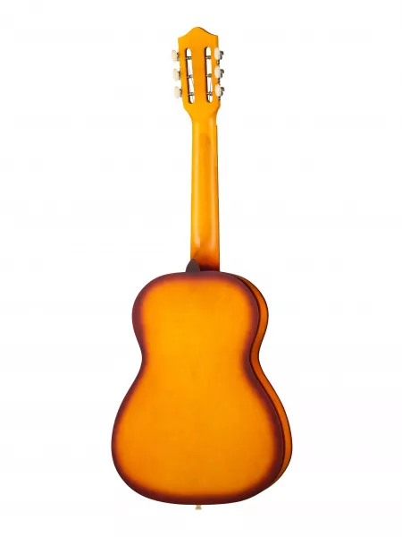 Акустическая гитара, санберст, матовая, Амистар, ST-3/4-SB  рис.2 