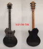 Электрогитара, черная, VIVA, VLP-FM-TBK
