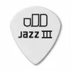 Tortex White Jazz III Медиаторы 12шт, толщина 1,14мм, Dunlop, 478P1.14