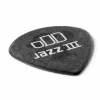 Tortex Pitch Black Jazz III Медиаторы 72шт, толщина 1мм, Dunlop, 482R1.00