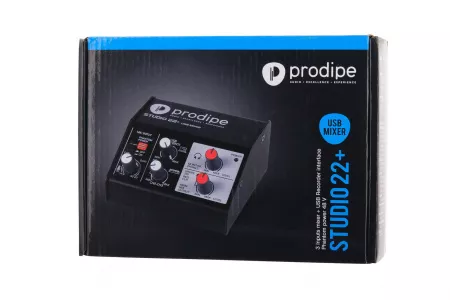 Звуковая карта USB, 24 бит/48 кГц, Prodipe, STUDIO22+