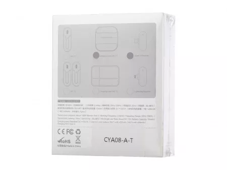 Микрофон беспроводной, Type-C, Simple Fly, CYA08-A-T