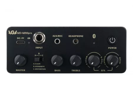 Гитарный комбоусилитель, портативный, 5Вт, Justpro, MD-MINI-PRO