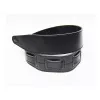 Leather 21 Ремень для гитары, кожаный, черный, Fidel, FL60043L21L
