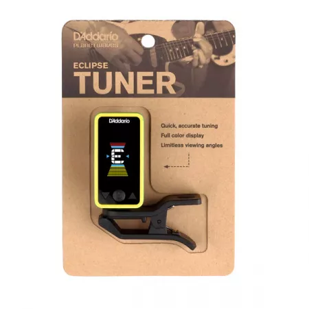 PW-CT-17YL Eclipse Тюнер на прищепке, желтый, Planet Waves