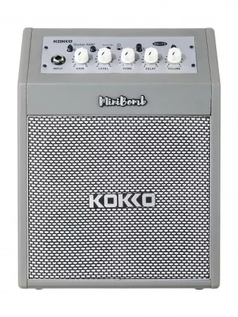 Mini Bomb Гитарный комбоусилитель портативный, 15Вт, серый, Kokko, KG-15-GY