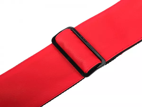 Ремень для гитары, красный, MEZZO, MZ-RGE-7red  рис.2 