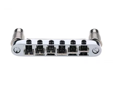 M Series Бридж Tune-O-Matic, хром, Wilkinson, WOGB2-CR