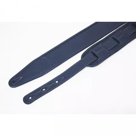 Leather Custom Ремень для гитары, кожаный, синий, Fidel, FL700003CU
