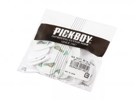 Celltex Heavy Metal Медиаторы 50шт, толщина 0.75мм, Pickboy, GP-140-1/075