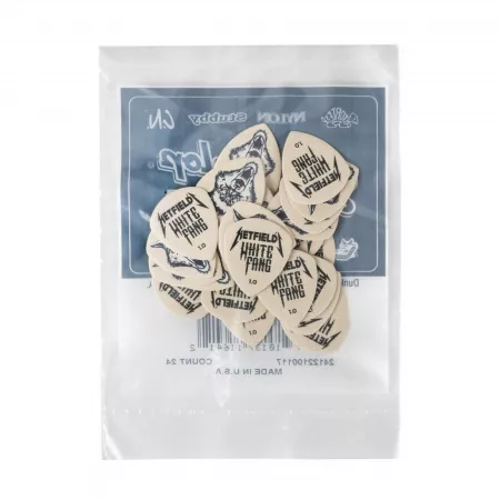 White Fang Медиаторы 24шт, толщина 1.0мм, Dunlop, PH122R1.0