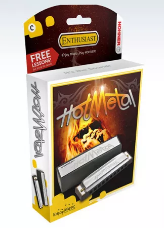 M57203x Hot Metal D-major Губная гармошка, Hohner