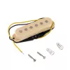 Звукосниматель сингл Strat, средний(middle), кремовый, Musiclily, M523