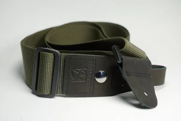 Ремень для гитары, нейлоновый, хаки, Mamba straps, MB5072-164  рис.2 