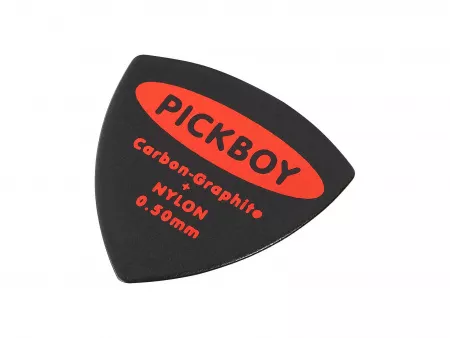 Triangle Carbon Nylon Медиаторы 50шт, толщина 0.50мм, Pickboy, GP-22T/05