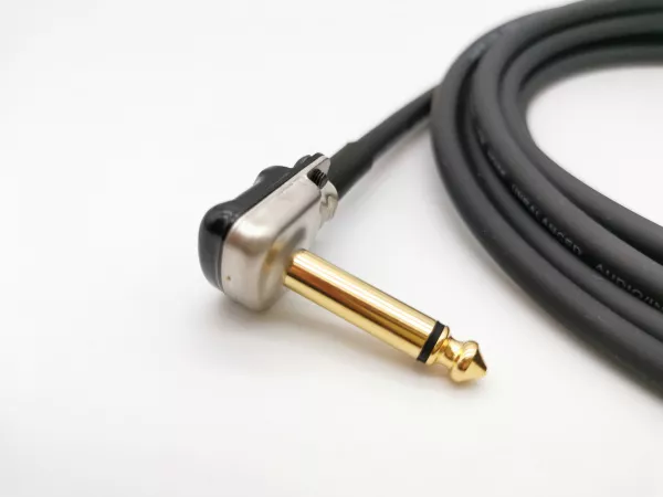 Кабель инструментальный, 9м, прямой/угловой, ZZcable, E59-JR-J-0900-0  рис.2 