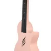 Carbon Fibre Укулеле концертный, с чехлом, розовый, углеволокно, Cascha, HH-2288