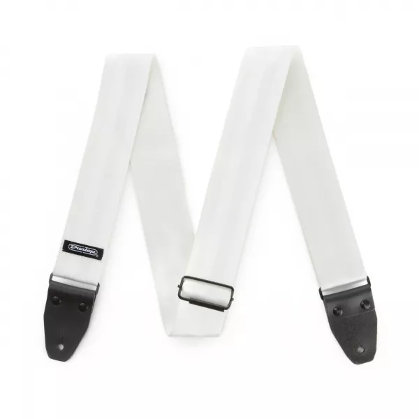 Deluxe Seatbelt Ремень для гитары, белый, Dunlop, DST70-01WH  рис.2 
