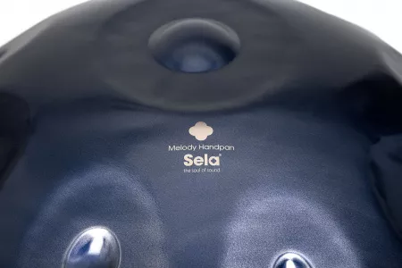 Melody Handpan Хендпан, D Kurd, с чехлом, синий, Sela, SE-220