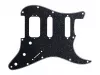 Защитная накладка электрогитары Stratocaster, HSS, черная, D'Andrea, DPP-ST-BKS-HSS