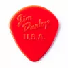 Jazz II Медиаторы, 24шт, полукруглый кончик, нейлон, красные, Dunlop, 47R2N