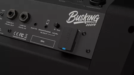 Busking 200FR Комбоусилитель с аккумулятором, 276Вт, Nux, NBA-200FR