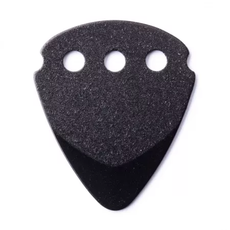 TeckPick Медиаторы 12шт, алюминий, черные, Dunlop, 467R.BLK